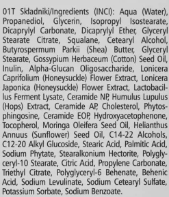 Regenerierende, glättende und straffende Anti-Falten Gesichtscreme für empfindliche und allergische Haut SPF 10