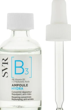 Regenerierendes feuchtigkeitsspendendes Anti-Falten Gesichtskonzentrat mit Vitamin B3 und Hyaluronsäure