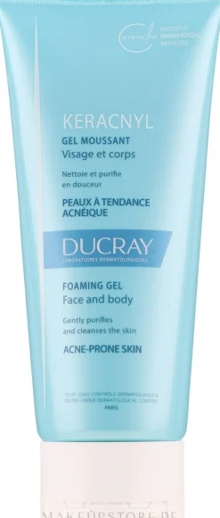 Reinigungsgel für fettige, zu Akne neigende Haut, mit Spender