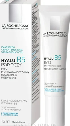 Reparierende Anti-Falten Augenkonturcreme mit Vitamin B5, Hyaluronsäure und Thermalwasser