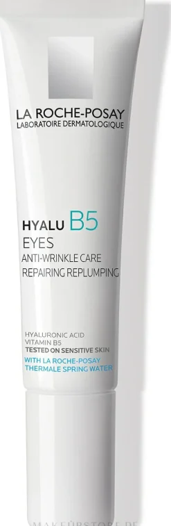 Reparierende Anti-Falten Augenkonturcreme mit Vitamin B5, Hyaluronsäure und Thermalwasser