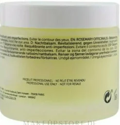 Revitalisierender Nachtbalsam für das Gesicht gegen Hautunreinheiten