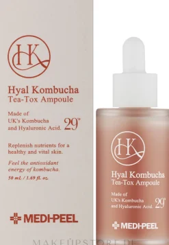 Revitalisierendes, hautberuhigendes und stärkendes Serum mit Kombucha