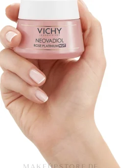 Revitalisierende und stärkende Rosé-Creme für reife Haut