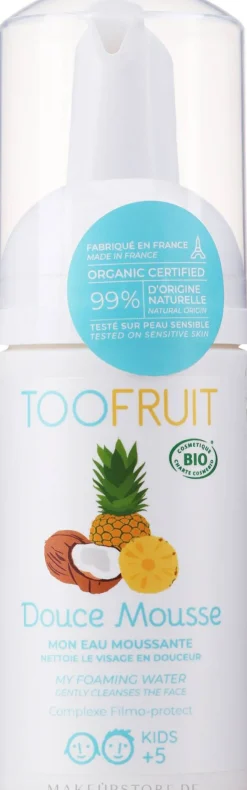 Sanfter Gesichtsreinigungsschaum mit Kokos und Ananas für Kinder