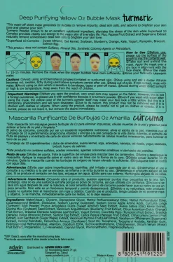 Sauerstoffmaske zur Tiefenreinigung des Gesichts