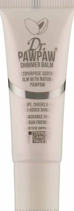 Schimmernder Balsam für Lippen, Wangen und Körper