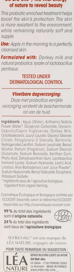 Schützende Tagesfluid mit Eselsmilch
