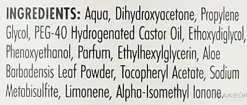 Selbstbräunungsspray für das Gesicht mit Aloe Vera und Vitamin E