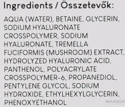 Serum für trockene und dehydrierte Haut mit Hyaluronsäure
