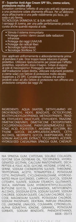 Sonnenschützende Anti-Aging Körpercreme