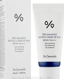 Sonnenschutz-Aufhellungscreme mit Probiotika