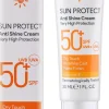 Sonnenschutzcreme für das Gesicht SPF50+