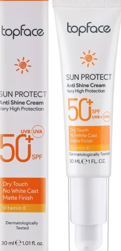 Sonnenschutzcreme für das Gesicht SPF50+