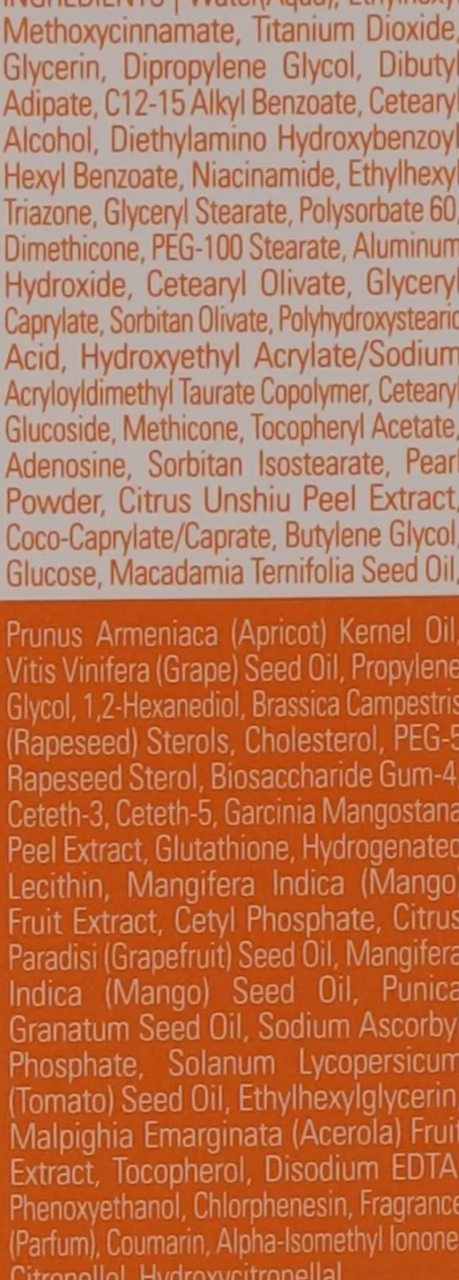 Sonnenschutzcreme-Base für das Gesicht SPF 50+