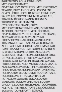 Sonnenschutzcreme für das Gesicht mit depigmentierender Wirkung