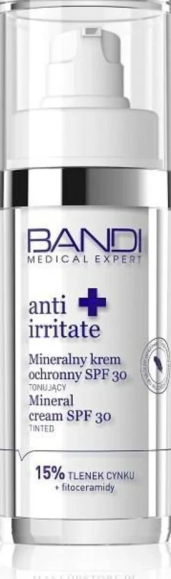 Sonnenschutzcreme für das Gesicht mit Mineralien SPF 30