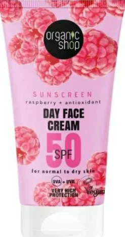 Sonnenschutzcreme für den Tag für normale und trockene Haut 50 SPF