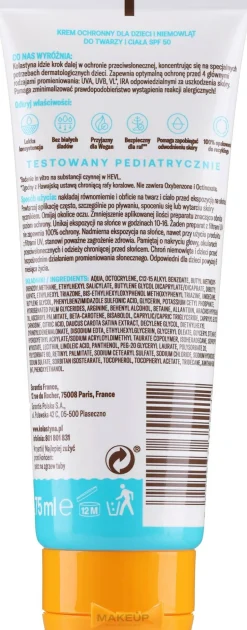 Sonnenschutzcreme für Kinder und Babys