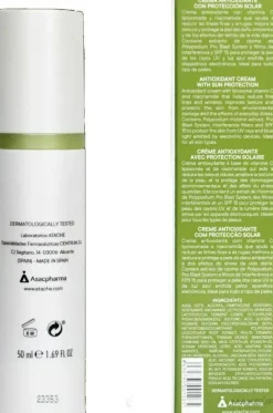 Sonnenschutzcreme mit Antioxidantien