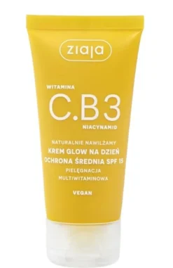 Sonnenschutzcreme mit Extrakten von Vitamin C und B3