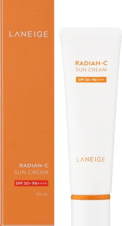 Sonnenschutzcreme mit Vitamin C