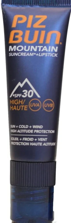 Sonnenschutzcreme und Lippenbalsam LSF 30