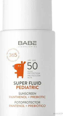 Sonnenschutzfluid für Kinder SPF 50 mit Panthenol und Präbiotika