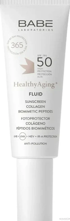 Sonnenschutzfluid SPF 50 mit Kollagen und Peptiden