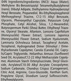 Sonnenschutz-Lotion für Gesicht und Augenpartie