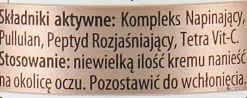 Straffende Augencreme