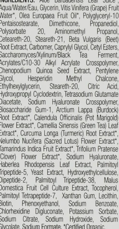 Straffende Augencreme-Gel