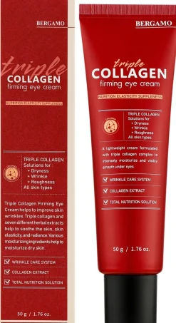 Straffende Augencreme mit Dreifach-Kollagen