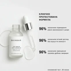 Straffendes Augenserum mit Hyaluronsäure und Niacinamid