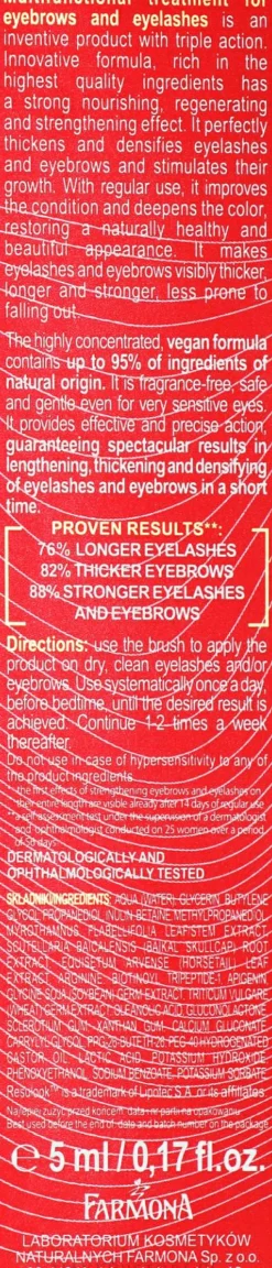 Stärkende Wimpern- und Augenbrauenbehandlung