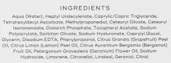 Tagescreme für das Gesicht mit Vitamin C