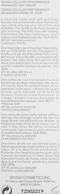 Tagescreme für das Gesicht SPF 30