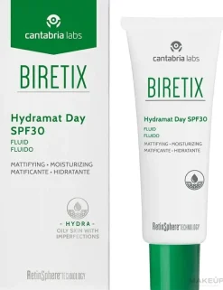 Tagesfeuchtigkeitsspender und mattierendes Fluid SPF30