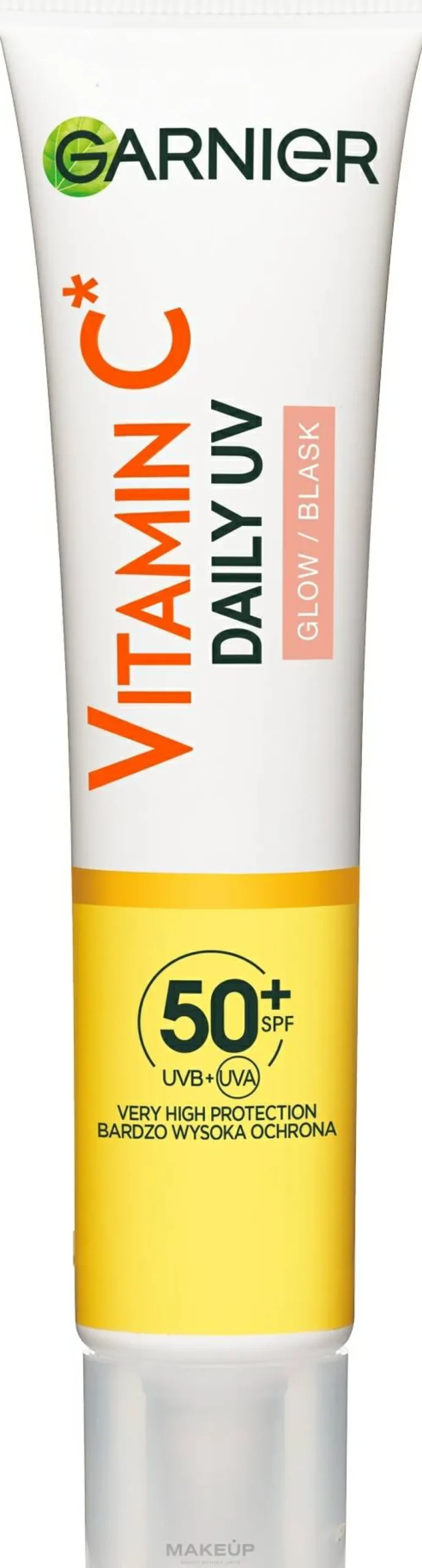 Tages-Sonnenschutzfluid mit Vitamin C für einen strahlenden Teint SPF50+