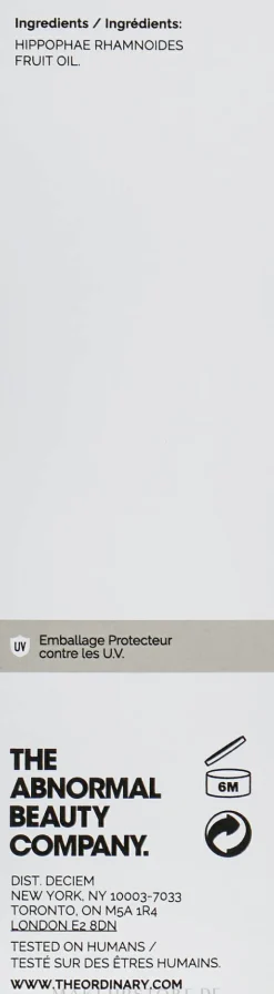 The Ordinary Organic Virgin Sea-Buckthorn Fruit Oil