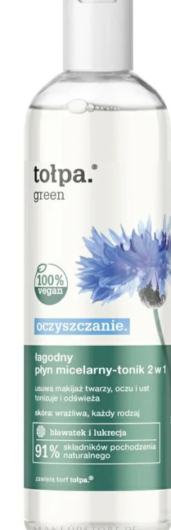 Tolpa Green Cleanup Mils Micellar Toner 2in1