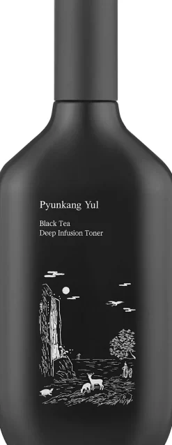 Toner aus schwarzem Tee
