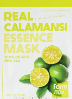 Tuchmaske für das Gesicht mit Calamansi-Extrakt
