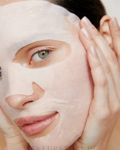 Tuchmaske für das Gesicht mit Hyaluronsäure und Bio-Rosenwasser