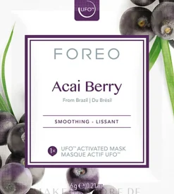 UFO-aktivierende glättende Gesichtsmaske mit Acai-Beeren