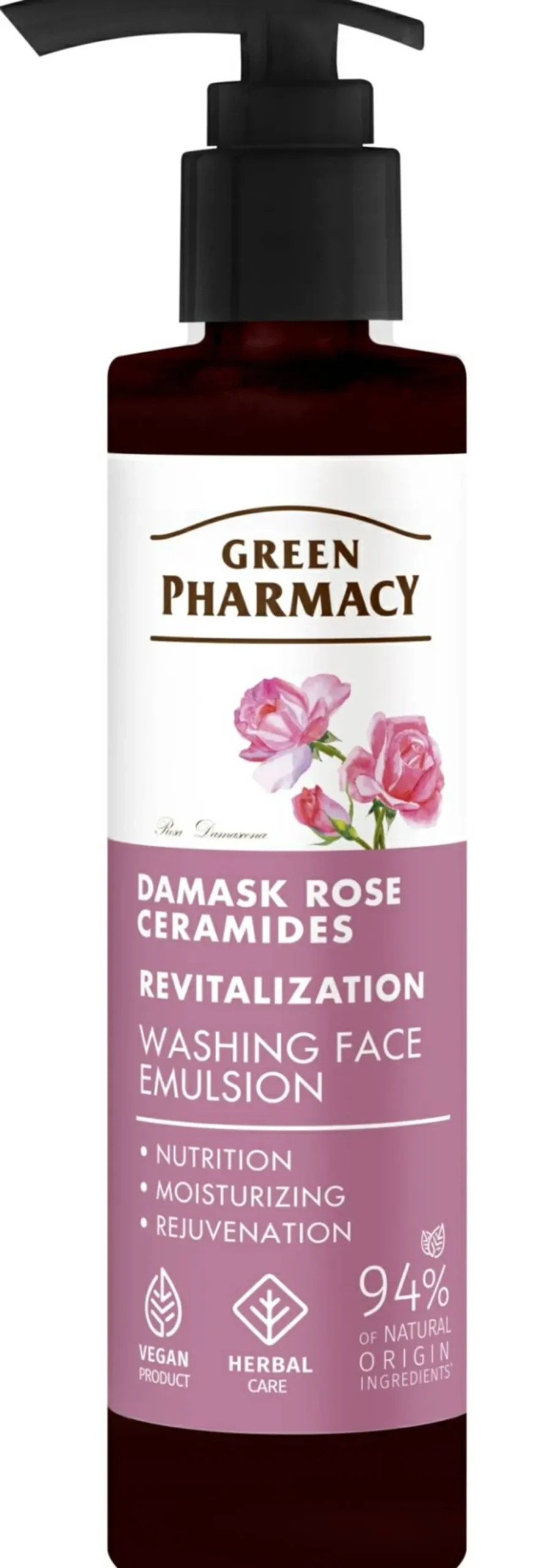 Waschemulsion 'Damaszener Rose und Ceramide'