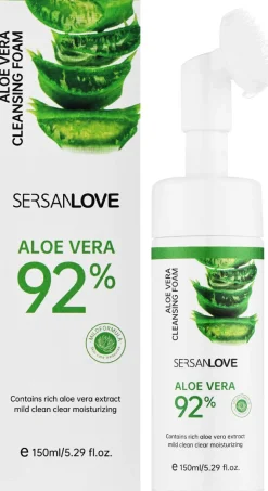 Waschschaum mit Aloe